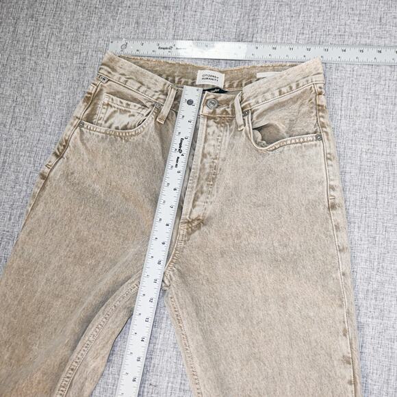 Citizens of Humanity Premium vintage size 25 Jolene Straight Leg Jeans in Buff - Picture 14 of 15